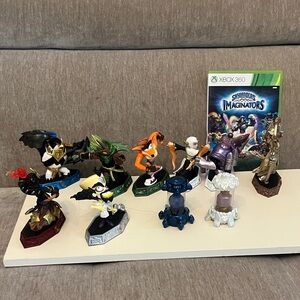 Skylanders Imaginators Figure Lot with Portal and Xbox 360 Game